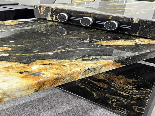 Magma Gold Granite Table Tops — product view 5