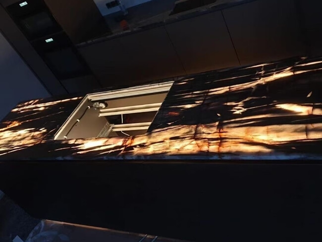 Midnight Crystal Quartzite Slabs — product view 2