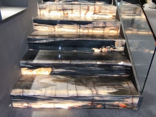 Midnight Crystal Quartzite Slabs — product view 3