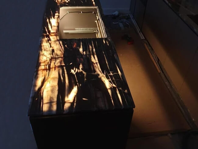 Midnight Crystal Quartzite Slabs — product view 6
