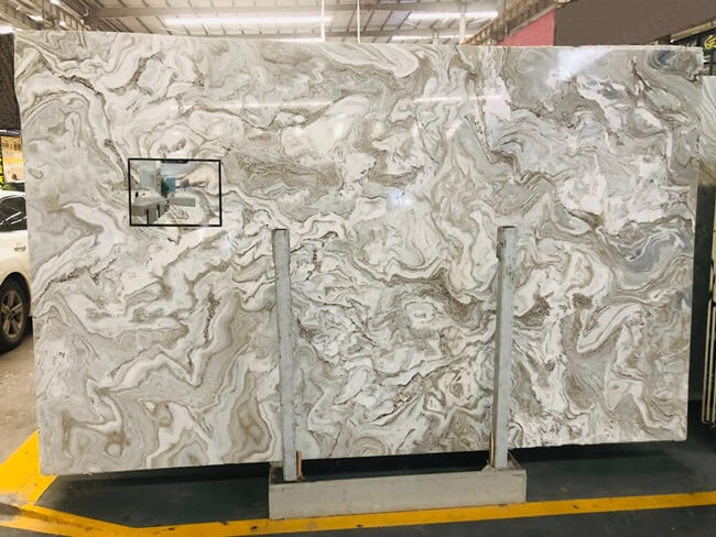 Natural Avalanche Quartzite Slabs for Kitchen