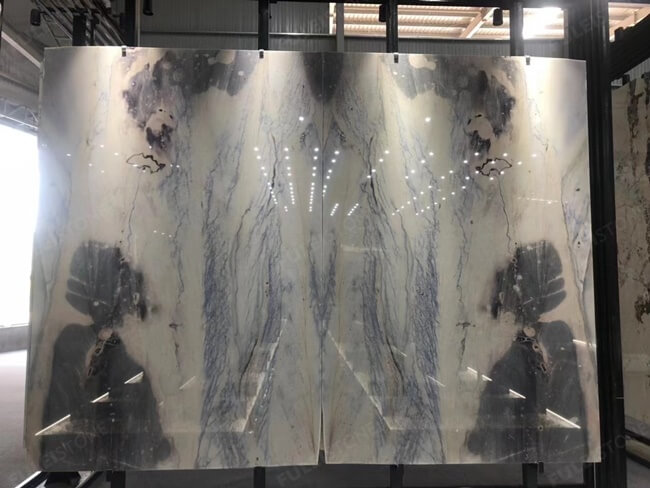 Natural Bookmatched Morandi Quartzite Slab — product view 2