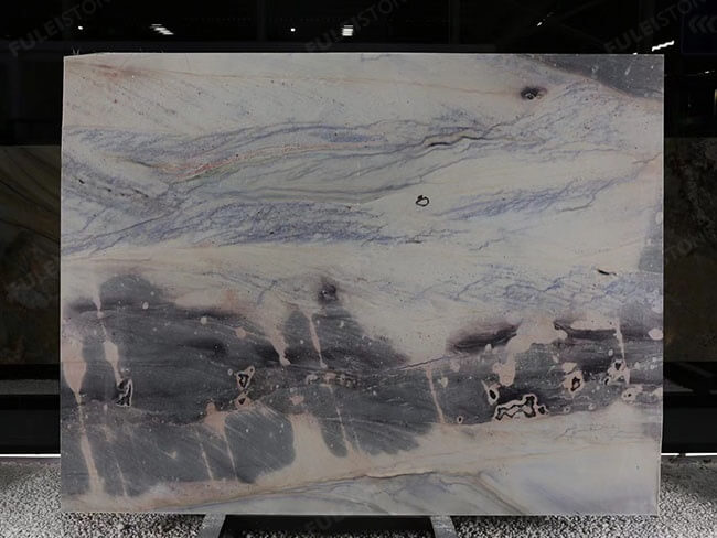 Natural Bookmatched Morandi Quartzite Slab — product view 3
