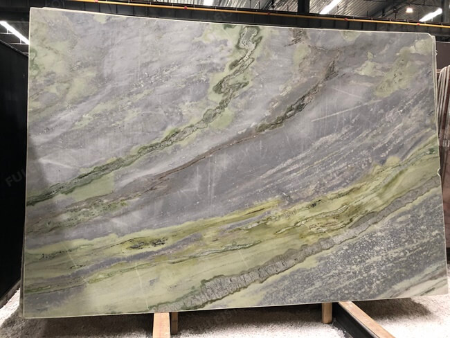 Natural Irish Green Quartzite Slab for Luxury Decoration — product view 2