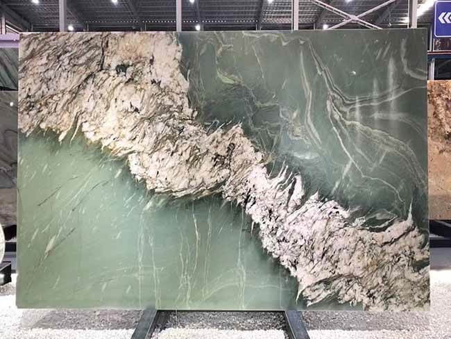 Natural Luxury Emerald Quartzite Slab