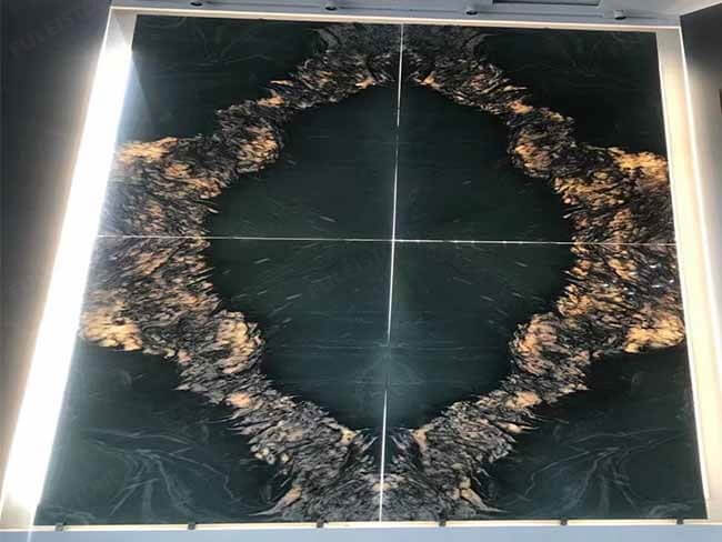 Natural Luxury Emerald Quartzite Slab — product view 2