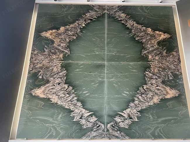 Natural Luxury Emerald Quartzite Slab — product view 3