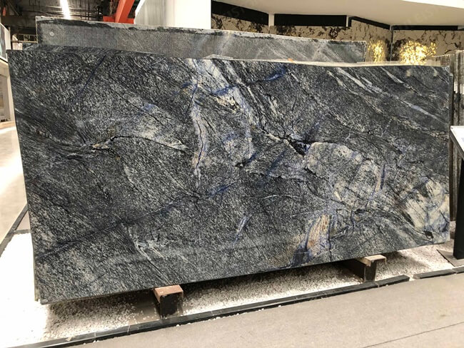Natural Luxury Venice Blue Quartzite Slab — product view 4