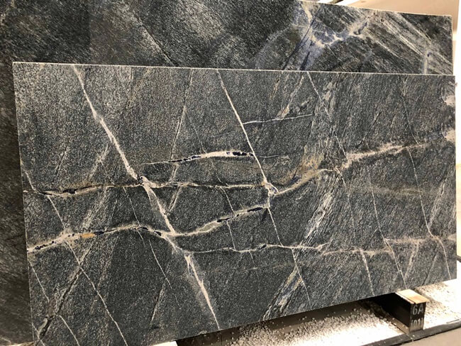 Natural Luxury Venice Blue Quartzite Slab — product view 5