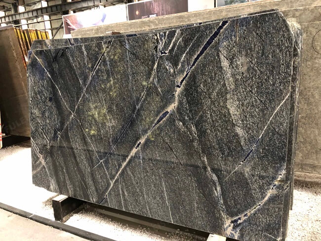 Natural Luxury Venice Blue Quartzite Slab — product view 6