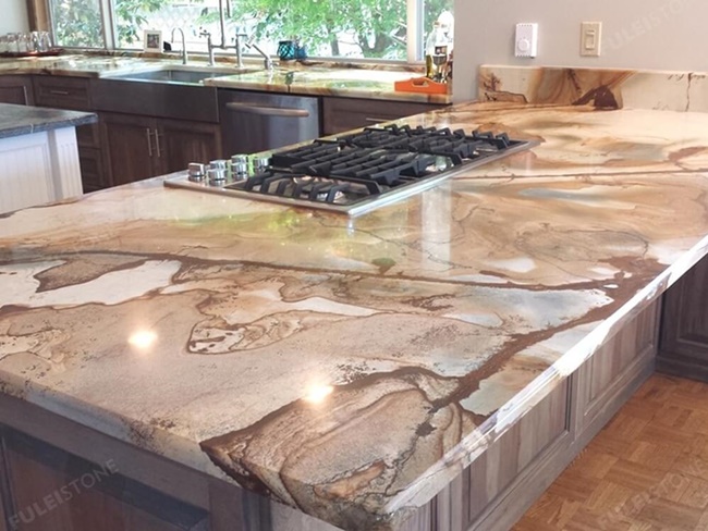 Natural Palomino Quartzite Stone Slabs — product view 2