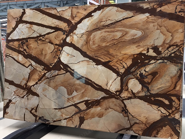 Natural Palomino Quartzite Stone Slabs — product view 7