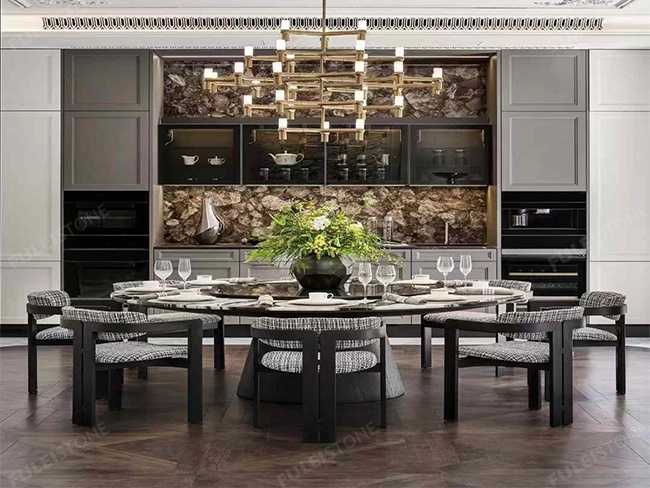 Smoky Grey Crystal Slab — product view 2