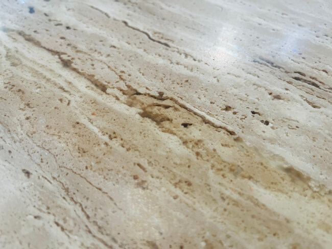 Turkish Travertine White Marble — product view 2
