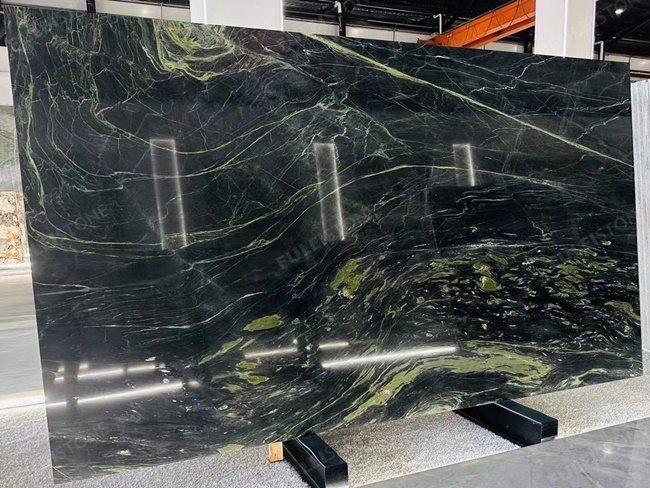 Verde Speranza Quartzite Leathered Slabs — product view 5