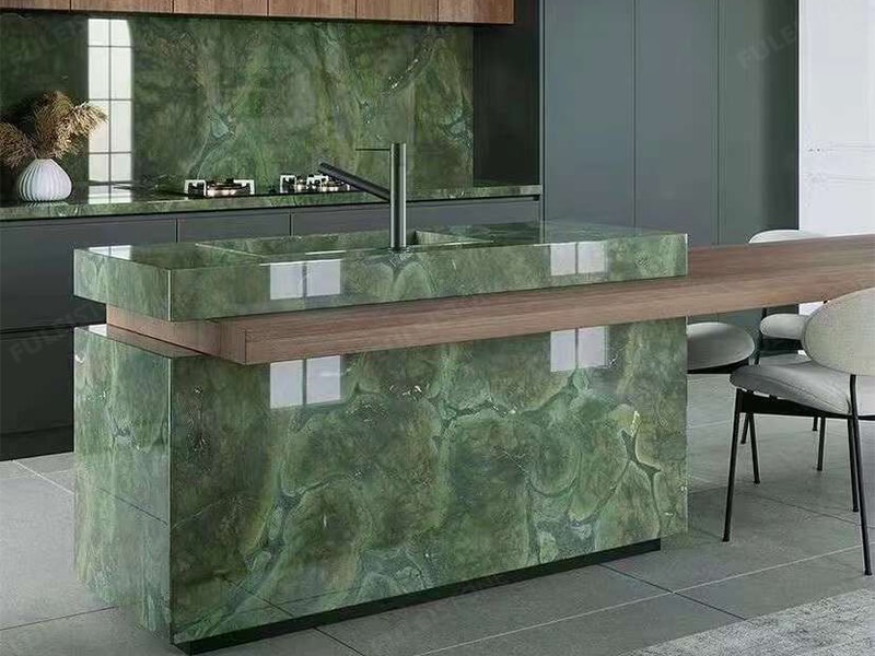 Verde Vittoria Quartzite Slabs — product view 2