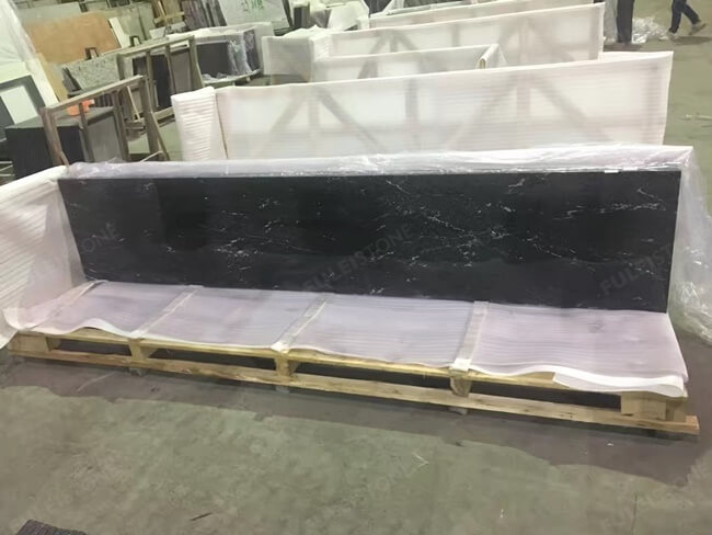 Brazil Polished Via Lactea Granite Vanity Tops — product view 5