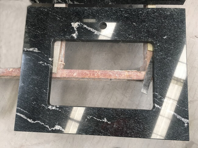 Via Lactea Granite Vanity Top for Bathroom — product view 3
