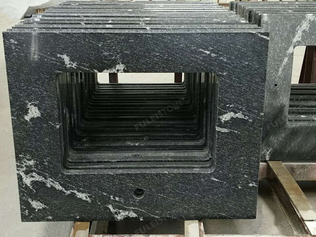 Via Lactea Granite Vanity Top for Bathroom — product view 4