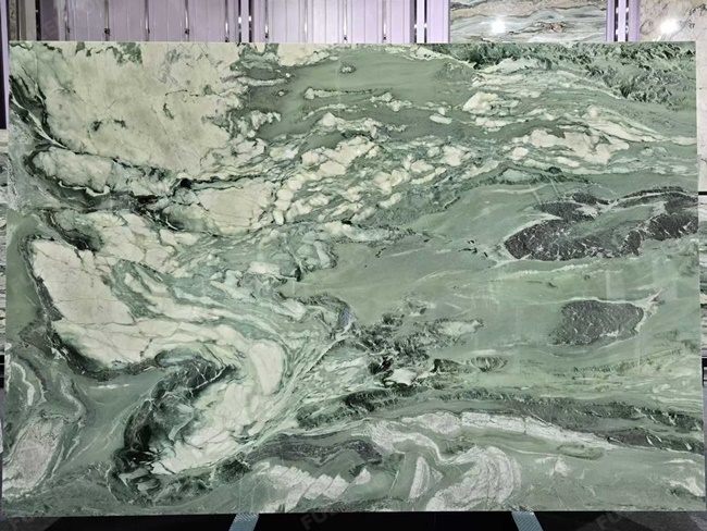 Victoria Green Marble Big Slabs — product view 1