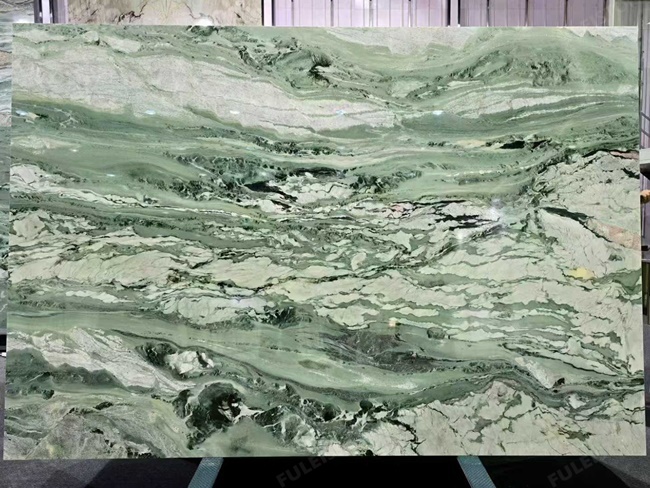 Victoria Green Marble Big Slabs — product view 2