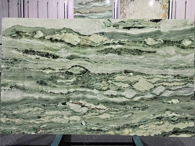 Victoria Green Marble Big Slabs — product view 4