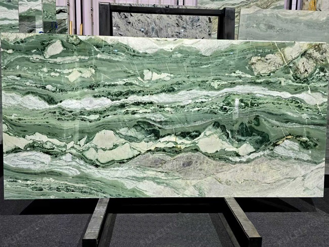 Victoria Green Marble Big Slabs — product view 6