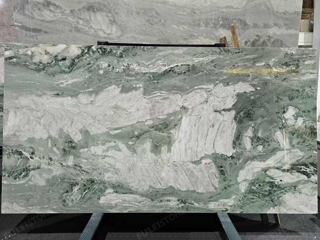 Victoria Green Marble Big Slabs — product view 7