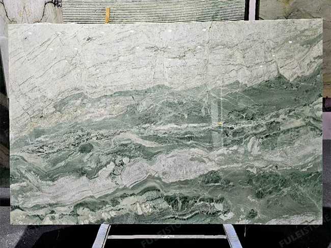 Victoria Green Marble Slab — product view 1