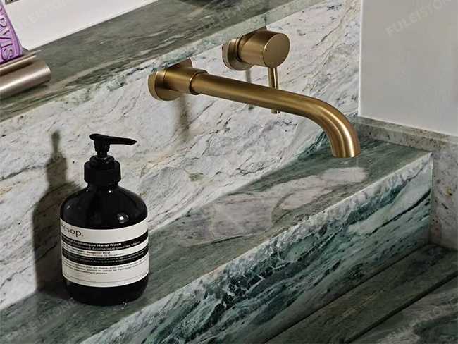 Victoria Green Marble Table and Top — product view 5