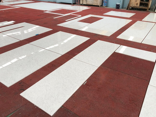 Vietnam Crystal White Marble Tiles — product view 3