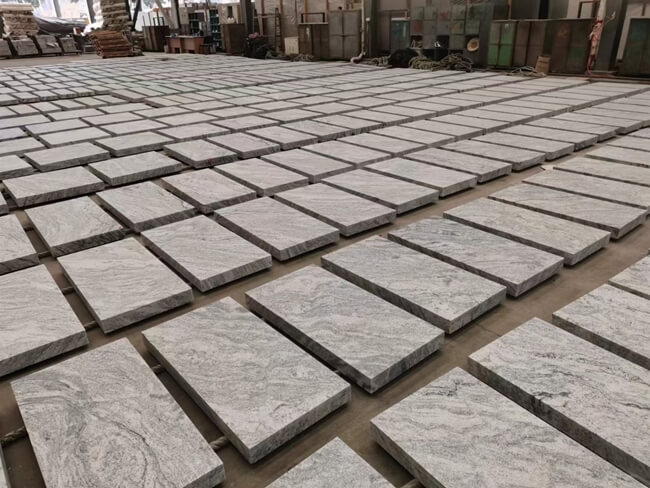Viscon White Granite Tiles — product view 1