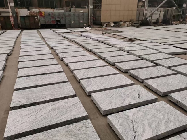 Viscon White Granite Tiles — product view 3