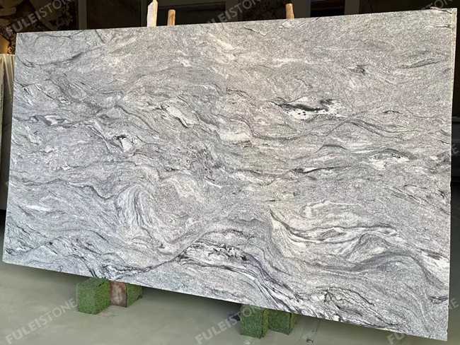 Viscount White Granite Slabs — product view 5