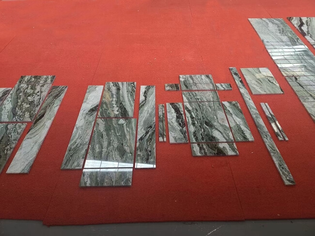 Vitoria Green Marble Tiles — product view 2