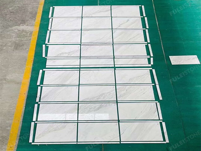 Volakas White Marble Tiles — product view 1