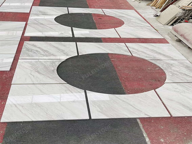 Volakas White Marble Tiles — product view 3