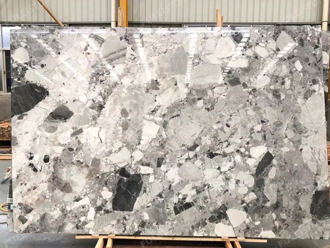 Vuca Grey Marble Slabs — product view 1
