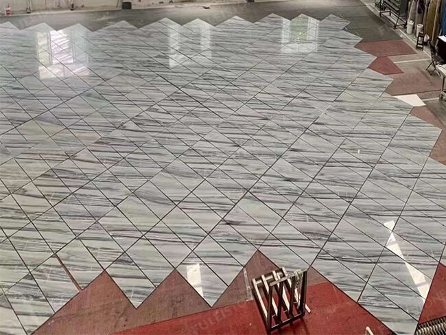 Wave Grey Marble Tiles — product view 1