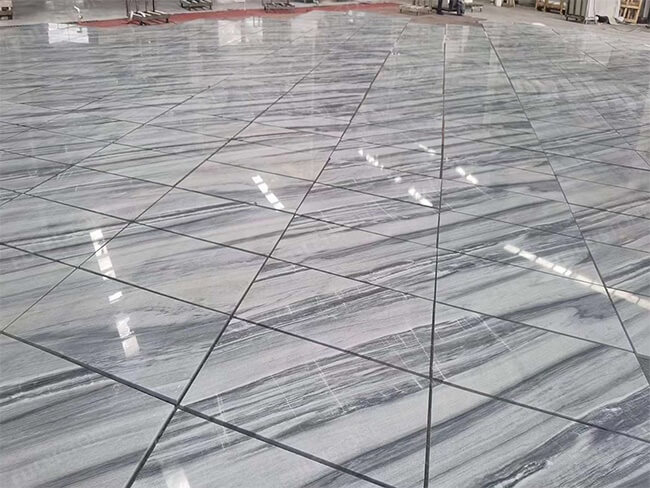 Wave Grey Marble Tiles — product view 2