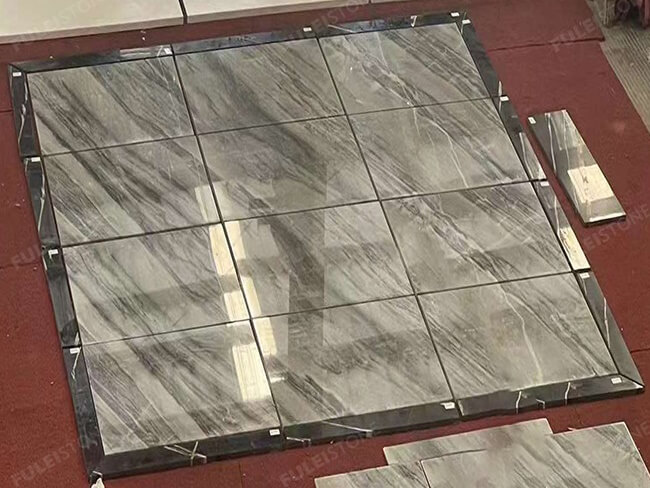Wave Grey Marble Tiles — product view 3