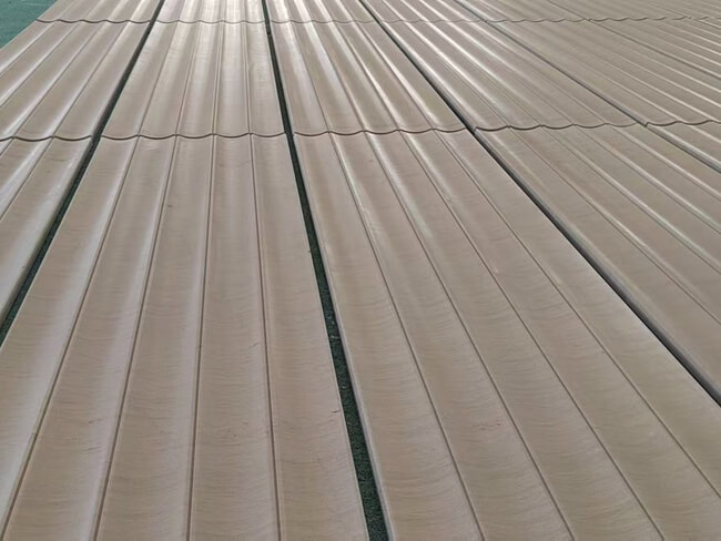 Wave Surface Beige Limestone Tiles