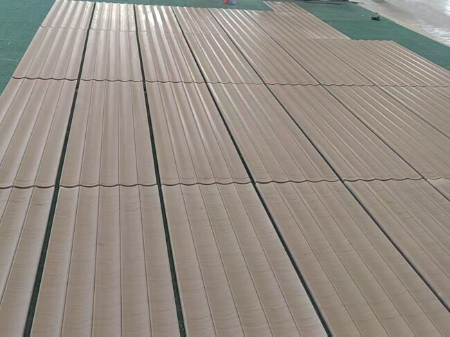 Wave Surface Beige Limestone Tiles — product view 3