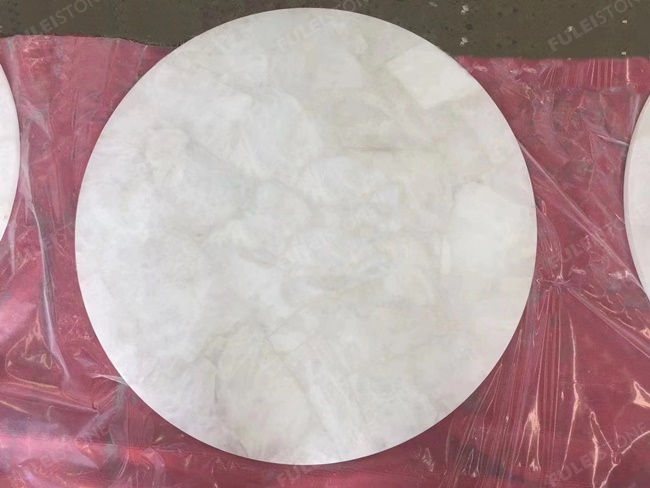 White Agate Table Tops — product view 4