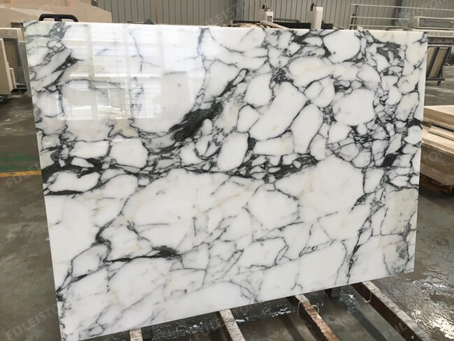 Customized White Arabescato Marble Tiles — product view 4