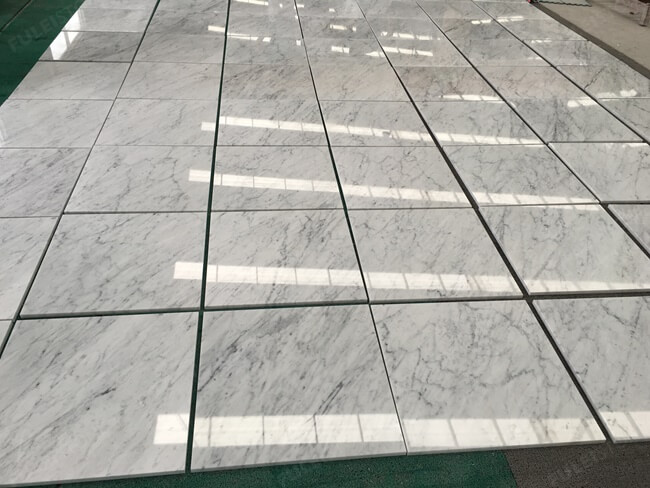 White Bianco Carrara Marble Tiles for Project — product view 5