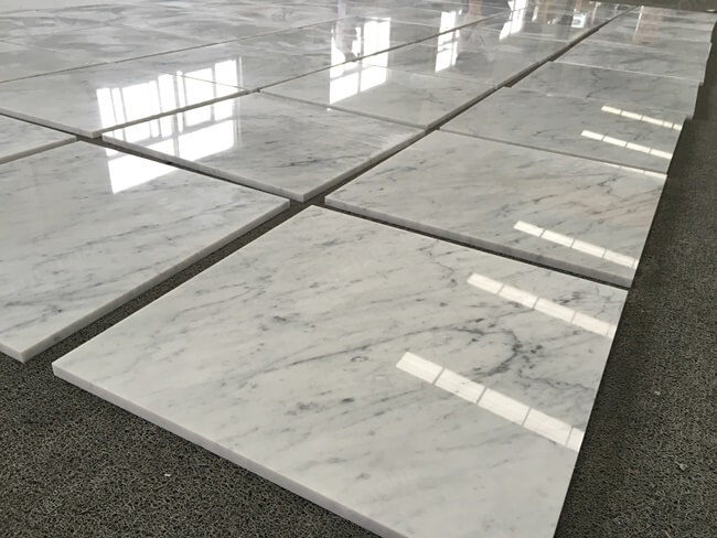 White Bianco Carrara Marble Tiles for Project — product view 6