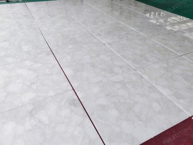White Crystal Floor Tiles — product view 4