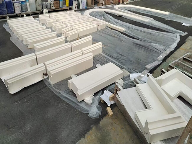 White Limestone Wall Tiles — product view 5