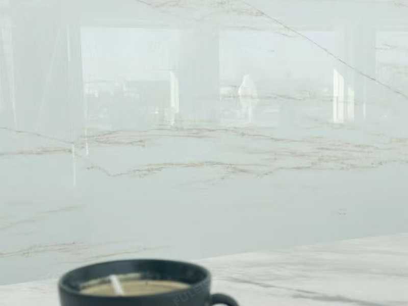 White Onyx Marble Slabs with Gold Lines — product view 5
